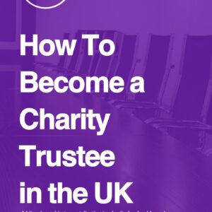 How to Become a Charity Trustee in the UK - Book Cover